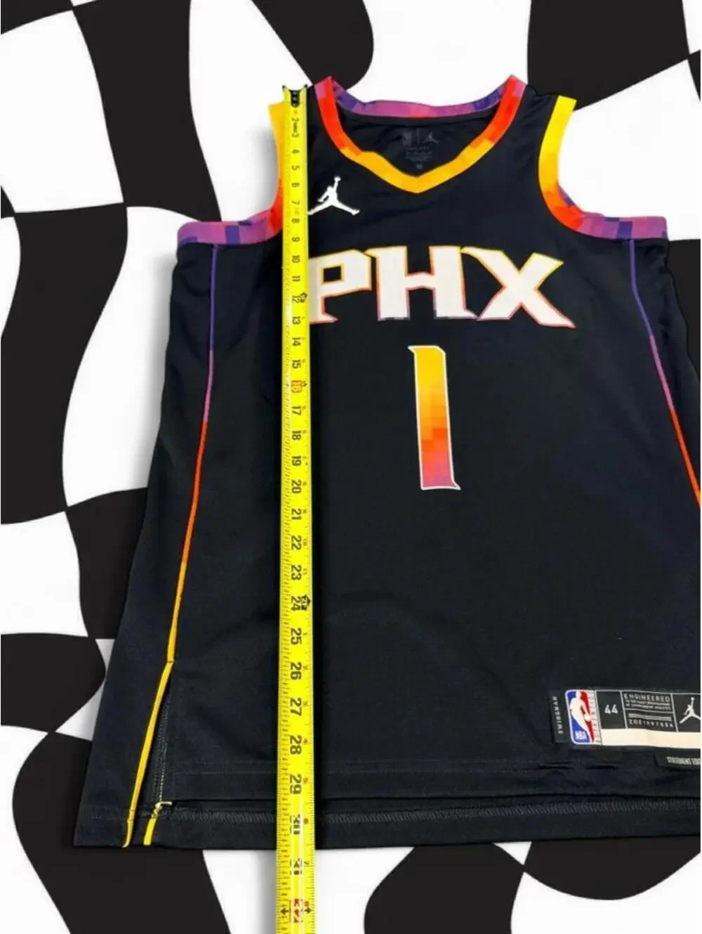 Jordan Men's Black and Multi Vests-tanks-cami